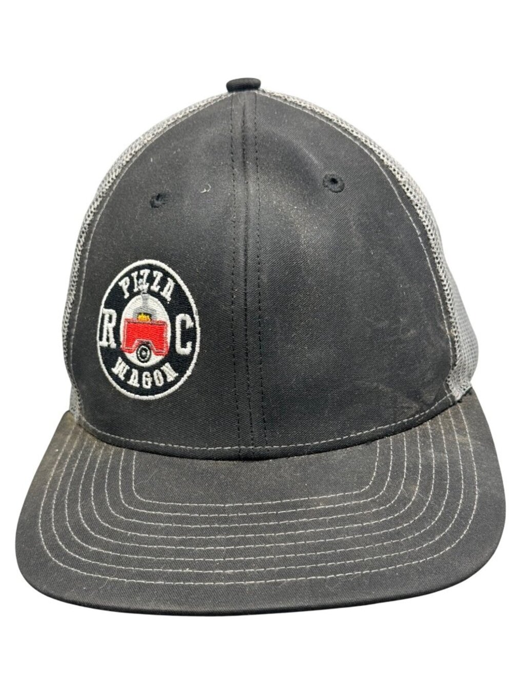 Pizza Wagon ROC Logo Trucker Cap By Richardson Style 112 Snap Back READ